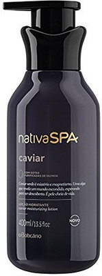 

Boticario Linha Nativa Spa (Caviar) - Locao Hidratante Corporal 400 Ml - ( Nativa Spa (Caviar) Collection - Body Moisturizing Lotion 13.52 Fl Oz)(104.1 ml)