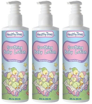 

Healthy Times Soothing Baby Lotion, 8 Ounce (3 Count)(236.59 ml)