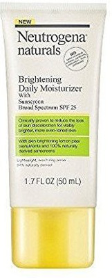 

Neutrogena Naturals Brightening Daily Moisturizer With Sunscreen Broad Spectrum Spf 25, 1.7 Fluid Ounce(50.28 ml)
