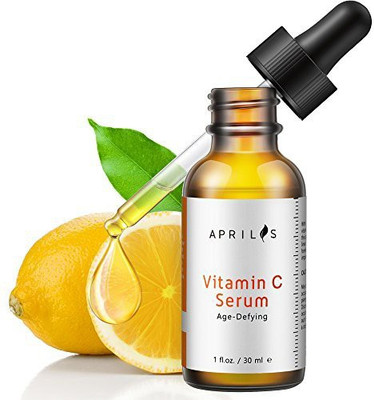 

Aprilis 20% Vitamin C Serum With Hyaluronic Acid & Vit E, Organic Anti-Aging & Anti-Wrinkle Facial Serum, Dark Circle, Fine Line & Sun Damage Corrector, Restore & Boost Collagen, 1 Fl. Oz(29.57 ml)