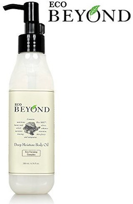 

ECO BEYOND Deep Moisturizing Body Oil Enriched Natural Moisturize Oil For Dry And Normal Skin/Natural Ingredients (Honey, Rice Milk, Olives) 200Ml/6.76Oz(199.92 ml)