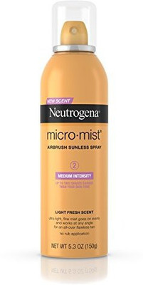 

Neutrogena Micromist Airbrush Sunless Tan, Medium, 5.3 Oz.(156.74 ml)