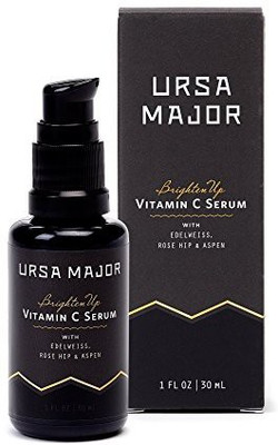 

Ursa Major Brighten Up Vitamin C Serum - Natural Vitamin C Serum To Brighten And Hydrate Skin With Edelweiss, Rose Hip And Aspen (1 Fl Oz)(29.57 ml)