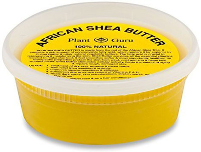 

Plant Guru African Shea Butter 8 Oz. Yellow 100% Pure Raw Unrefined From Ghana "8 Oz. Container"(236.59 ml)