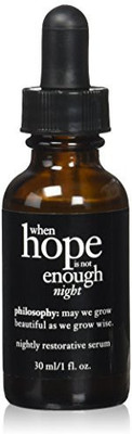 

Philosophy When Hope Is Not Enough Nightly Restorative Serum 1 Ounce(29.57 ml)