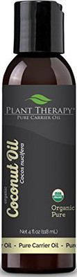 

Plant Therapy Organic Fractionated Coconut Carrier Oil 4 Fl. Oz.(118.29 ml)