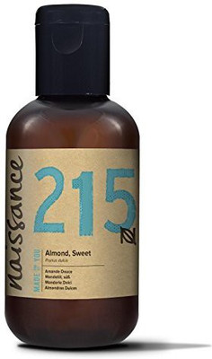 

Naissance Sweet Almond Oil 3.4 Fl. Oz. For Healthy And Glowing Skin, Helps Skin Renewal And Anti Aging. Also Use As A Natural Make-Up Remover.(100.55 ml)