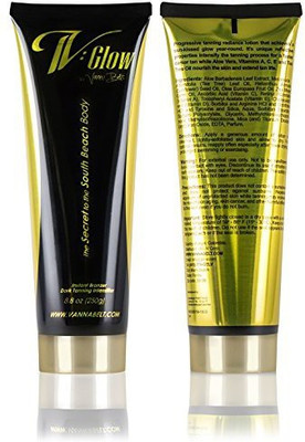 

Vanna Belt Tanning Lotion - V-Glow (8.8 Oz) - Anti-Aging Ingredients Aloe Vera And Retinol - Made For A Longer-Lasting Tan - For Indoor/Outdoor Tanning - Pomegranate Scent(260.25 ml)