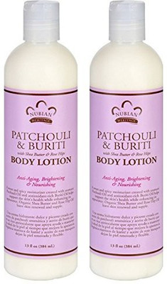 

Nubian Heritage Patchouli And Buriti Body Lotion (Pack Of 2) With Mango And Green Tea, 13 Fl. Oz. Each(384.46 ml)