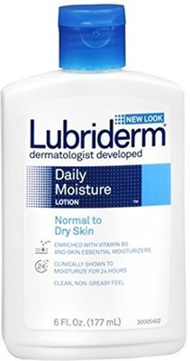 

Lubriderm Lot Reg Size 6Z Daily Moisture Lotion For Normal To Dry Skin 6Oz(177.44 ml)