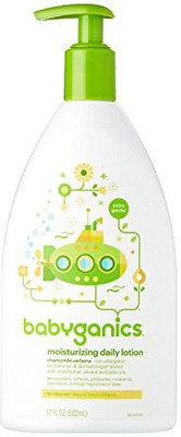 

Babyganics Extra Gentle Moisturizing Daily Lotion, Chamomile Verbena, 17 Fluid Ounce (502 Ml)(502.75 ml)