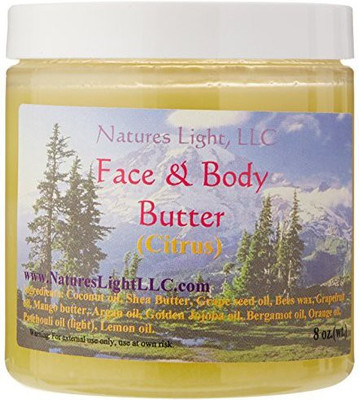 

Natures Light Face & Body Butter, Citrus, 8 Oz(236.59 ml)