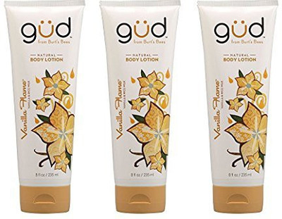 

Burt's Bees Gud Organic Natural Vanilla Flame Body Lotion-3Oz Tubes (3 Pack)(88.72 ml)