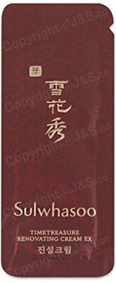

Sulwhasoo New Timetreasure Renovating Cream Ex 1Ml X 50Pcs(1 ml)