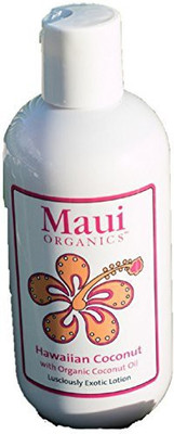 

Maui Organics Tropical Lotion, Hawaiian Organic Coconut Fragrance, 8.5 Ounce(251.38 ml)