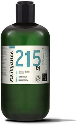 

Naissance 100% Pure Cold Pressed, Certified Organic, Almond Sweet Oil 16.9 Fl. Oz. For Skin Moisture And Harmony, Hair Conditioning And All Over Body Hydration(204.06 ml)