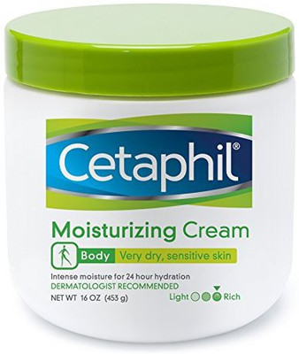

Cetaphil Moisturizing Cream For Very Dry/Sensitive Skin, Fragrance Free, 16 Ounce, 3 Count(473.18 ml)