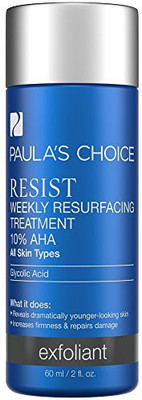 

Paula's Choice Resist Weekly Resurfacing Treatment 10% Aha Exfoliant With Glycolic Acid, 2 Oz (1 Bottle) For Dry Skin Of The Face And Neck(59.15 ml)