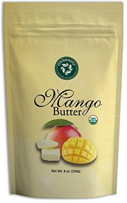 

ON Beauty Organic Mango Butter - Usda Certified, Pure, Natural, Diy Skin/Hair Care, Unscented (8 Oz)(236.59 ml)