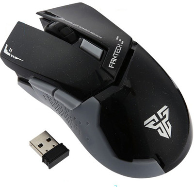 

edgemeter Wg8 Wireless Optical Gaming Mouse(2.4GHz Wireless, Black)
