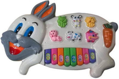 

Pasanda Musical Rabbit Piano With Different Sounds(Multicolor)