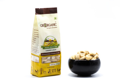 

GroOrganic CASHEW whole Cashews(200 g, Pouch)