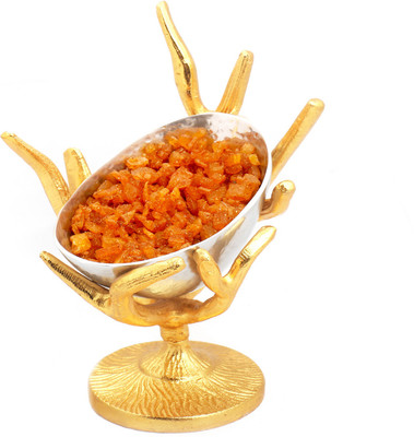 

Ghasitaram Gifts Silver Designer Tree Masala Mango Bowl Mango(600 g, Box)