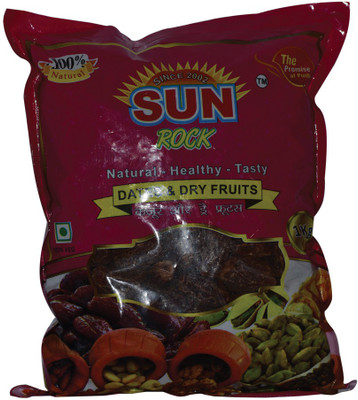 

SUN ROCK 1kg kajoorkai Black Dry Dates(1 kg, Pouch)