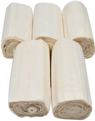 

Satyam Kraft white sola wood paper 12 Craft paper(Set of 5, White)