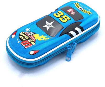 

Shopat7 1 car Art EVA Pencil Box(Set of 1, Light Blue)