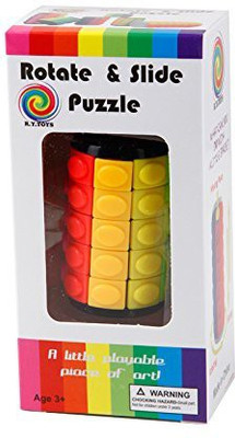 

Shopat7 Rotate and Slide Puzzle Educational Toy for Kids (1 Rotate Puzzle)(7 Pieces)