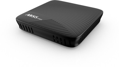 

MBOX M8S Pro 3GB RAM 16GB ROM TV Box with Android TV OS Support Media Streaming Device(Black)