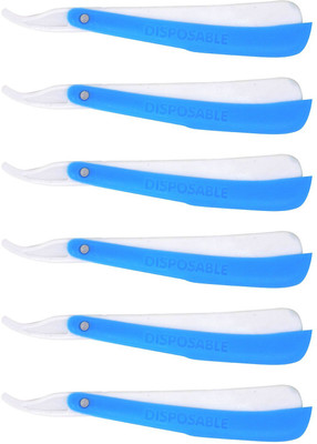

BOXO Shaving Disposable Ustra Razor For Boys And Men, Set Of 6, Blue(Pack of 6)