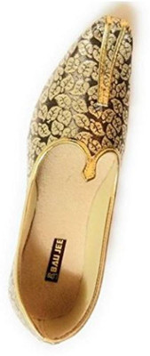 

BAU JEE Jutis For Men(Gold, Black, Multicolor