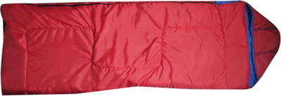 

ZVR 4 In 1 Reversible Cum QuiltT Sleeping Bag (Blue) Sleeping Bag(Red