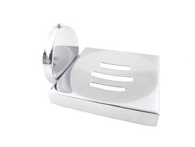 

RoyaL Indian Craft Heavy Duty Stainless Steel SLICE Soap Holder(Silver)