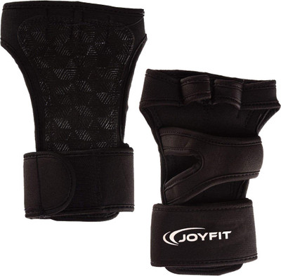 

JoyFit Weightlifting Gloves for Gym, Powerlifting, Workout, Weightlifting, Crossfit, Fitness, for Men and Women Gym & Fitness Gloves (L, Black)