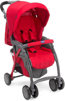 

Chicco Simplicity Plus Stroller Red Stroller(No Recline position, Red)