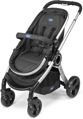 

Chicco Urban Plus Stroller Black Stroller(No Recline position, Black)
