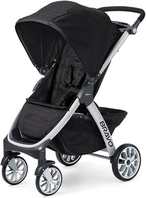 

Chicco Bravo Stroller Ombra Usa Stroller(No Recline position, Black)