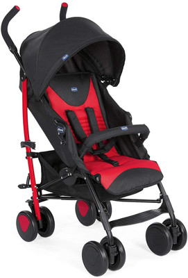 

Chicco New Echo Stroller W/Bumper Bar Scarlet Stroller(No Recline position, Red)