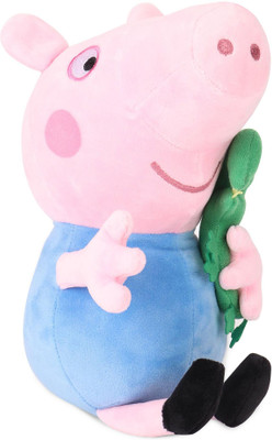 

Peppa George Pig With Dianosaur Plush 30 cm - 30 cm(Multicolor)