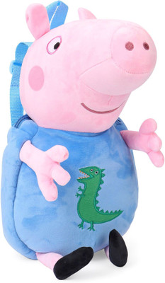 

Peppa Pig George Plush Toy Bag - 44 cm(Multicolor)
