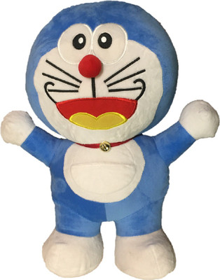 

CREATIVEVILLA CUTE STANDING LAUGH DORAEMON STUFFED PLUSH SOFT TOY - 58 cm(Multicolor)