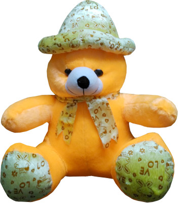 

Connect eCom Soft Teddy Bear with cap - 50 cm (Orange) - 50 cm(Orange)