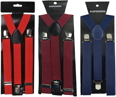 

Loopa Y- Back Suspenders for Men(Multicolor)