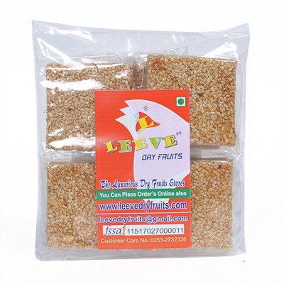 

Leeve Dry fruits Til Chikki , 800gm(800 g, Pouch)