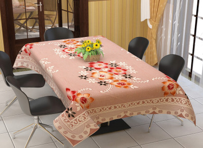 Style Your Home Floral 6 Seater Table Cover(Dining Table Cover For 6 Seater Size- 152 x 228 Cm Or 60 x 90 Inch, Polyester) Flipkart