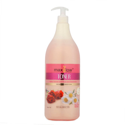 

MAXGLOW HYDRA TONER WITH ROSE & CHAMOMILE TONER(1500 ml)