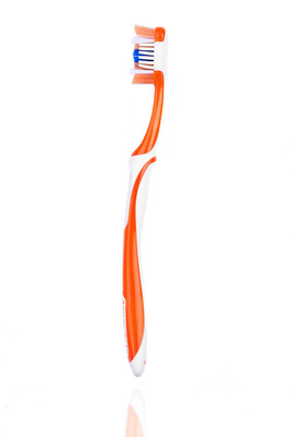 

aquawhite Star Cop Orange, Advanced Strain Removing Cup Bristles., Health & Personal Care Soft Toothbrush